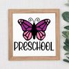 Preschool Butterfly SVG, Pre K SVG, School SVG, Digital Download, Cut File, Sublimation, Clip Art (includes svgpngdxfjpeg file formats) - 3.jpg