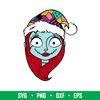 Christmas Sally, Sally Svg, Christmas Svg, Disney Christmas Svg, Santa Claus Svg, png, dxf, eps file.jpeg