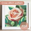 Cross stitch pattern Rose (1).png