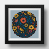 counted cross stitch pattern flowers