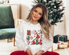 Holly Jolly Sweatshirt, Christmas Holly Jolly Vibes Sweater, Christmas Shirt, Christmas Squad, Retro Xmas Sweatshirt, Ladies Christmas Gift - 1.jpg