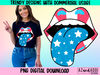 Retro 4th of July png, Stars and Stripes lips and tongue sublimation design, patriotic png, trendy America lips png, Independence Day png - 1.jpg