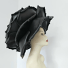 Derby hat Giant gothic rose hat black style Halloween.jpg