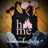 disney millennial pink disney shirt mickey burnout Racerback Tank top Disney Girl Ladies disney world t-shirt - 1.jpg