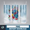 Christmas Stitch Tumbler Wrap, Stitch Sublimation Designs, 20 oz Stitch Tumbler, Cartoon Christmas Tumbler PNG (116).jpg