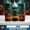 Halloween Tumbler Wrap, 20 oz Skinny Tumbler Sublimation Design, Straight Tumbler Wrap PNG, Spooky Fall PNG (64).jpg