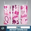 Barbie Tumbler, Barbie Tumbler PNG, Barbie Sublimation Wraps, Digital Download (78).jpg