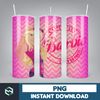 Barbi Tumbler Wrap 20 oz Skinny Tumbler Sublimation Design, Straight & Tapered Tumbler Wrap (49).jpg