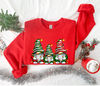 Christmas Gnomes Sweatshirt, Merry Christmas Sweatshirt, Buffalo Plaid Gnomes, Cute Gnomes Sweatshirt, Christmas Gift, Holiday Sweatshirt - 2.jpg