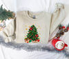 Christmas Sweatshirt, Christmas Tree with Gifts Hoodie, Christmas Crewneck Pullover Hoodie, Christmas Tree Holiday Sweater, Christmas Gift - 3.jpg