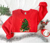 Christmas Sweatshirt, Christmas Tree with Gifts Hoodie, Christmas Crewneck Pullover Hoodie, Christmas Tree Holiday Sweater, Christmas Gift - 4.jpg