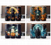 Halloween 20 Oz Tumbler Wrap Bundle, Pumpkin, Tumbler Wraps, Vibrant Wrap, Halloween, Alcohol Ink, Watercolor, Neon, Sublimation Files - 6.jpg