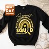 Support Squad Childhood Cancer Awareness Sweatshirt, Breast Cancer Shirt, Motivational Shirt, Childhood Cancer Awareness Shirt - 1.jpg