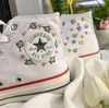 Converse High TopsEmbroidered ConverseConverse Custom LeavesConverse Embroidery Chuck Taylor 1970sEmbroidered Sneakers Leaves And Hearts - 7.jpg