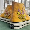 Custom ConverseConverse High TopsEmbroidered Sweet Rose And Lavender GardenEmbroidered Sneakers Chuck Taylor 1970s Flower Converse - 8.jpg