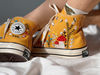 Embroidered Converse Hi TopsMushroom ConverseEmbroidered Red MushroomsCustom Sweet Flower GardenConverse High Tops Chuck Taylor 1970s - 7.jpg