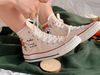 Embroidered ConverseBridal ConverseFlower ConverseCustom Converse HighTops Orange RoseCustom Logo ConverseWedding NameGift For Wedding - 5.jpg