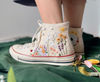 Embroidered ConverseFlower ConverseCustom Converse Flower RosesEmbroidered Converse High Tops Butterfly And Sweet Sunflower Garden - 3.jpg