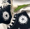 Embroidered ConverseMushroom ConverseEmbroidered Sneakers Mushroom Flower Forest And Stack Of BooksConverse High Tops Chuck Taylor 1970s - 8.jpg