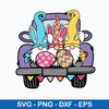 Easter Truck Svg, Gnomes Svg, Png Dxf Eps File.jpeg