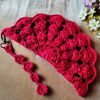 a crochet half circle bag pattern