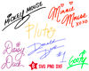 Mickey friends Autographs Svg Pack, Mouse Signatures Svg.jpg