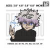 Killua Embroidery Design File, Hunter x Hunter Anime Embroidery Design, Machine Embroidery, Anime Pes Design Brother 1.png