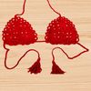 A crochet bra pattern