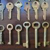 6 USSR keys to locks, chests, cabinets, padlocks of safes, doors.jpg