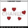 Chanel heart embroidery design, Chanel embroidery, Embroidery file, Embroidery shirt, Emb design, Digital download.jpg