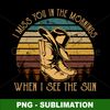 Cowboys Boot and Hats - I Miss You in the Mornings - PNG Digital Download Sublimation File