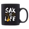 Saxophone Mug Saxophone Gift Saxophone Player Sax Player Mug Saxophone Mugs Saxophonist Mug Jazz Mug Sax Player Gift Sax Mug - 1.jpg