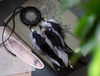 small gray black dream catcher for car rearview mirror 2.jpg