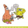 Spongebob smoke embroidery design, Spongebob embroidery, Emb design, Embroidery shirt, Embroidery file, Digital download.jpg