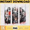 Horror Movies Characters Tumbler, Halloween Tumbler PNG, 20oz Skinny Tumbler, Scary Tumbler Wrap, Sublimation Designs (34).jpg