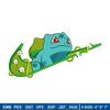 Bubasaur nike embroidery design, Pokemon embroidery, nike design, anime design, anime shirt, Digital download.jpg