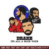 Its a blur tour embroidery design, Drake embroidery, Embroidery file, Embroidery shirt, Emb design, Digital download.jpg