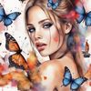 girl-with-butterflies-watercolor-printable-25.png