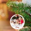 Custom Photo Ornament 2023, Life Is Better With You Christmas Ornament, Personalized Dog Christmas Photo Ornament Memorial Gift to Pet Lover - 6.jpg