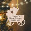 Custom Wood Baby Shower Ornament, Personalized Newborn Keepsake, Ideal Christmas Gift for Parents and Baby, Christmas Tree Hanging Xmas Gift - 4.jpg