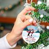 Penguin 20 Years As Mr  Mrs Christmas Ornament, Personalized Mr Mrs Christmas Ornament, Wedding Gift, Christmas Ornament, - 4.jpg