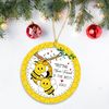 Personalized Bee Friends Best Friends Ornament Xmas 2023, Beeing Your Friend is The Best Ornament Custom Names Bumble Bee Friends Customized - 1.jpg