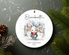 Baby's First Christmas Rabbit Personalized Ceramic Ornament Home Decor Christmas Round Ornament - 6.jpg