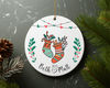 Personalized Christmas Sock Couple  Ceramic Ornament Home Decor Christmas Round Ornament - 6.jpg