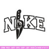 Knife ghost nike embroidery design, Horror embroidery, Embroidery file,Embroidery shirt, Nike design, Digital download.jpg