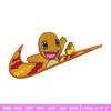 Nike x Charmander embroidery design, Pokemon embroidery,Nike design, Embroidery shirt, Embroidery file, Digital download.jpg