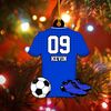 Personalized Soccer Christmas Ornament,Soccer Ball Ornament Soccer Lover Gift, Custom Name Number and Color Ornament Gift  for Soccer - 1.jpg