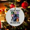 Personalized Eras Tour Ornament, Custom Taylor Swiftie Ornament, Custom Concert Swifties Wall Art, Taylor Eras Ornament, Fan Gifts Christmas - 2.jpg