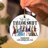 Personalized Taylor Swift Era's Tour Ceramic Ornament, The Era Tour 2023 ornament, Ceramic ornament Christmas, Fans Gifts Taylor, Music Fans - 6.jpg