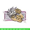 Killua zoldyck embroidery design, hunter x hunter embroidery, anime design, anime shirt, Digital download.jpg